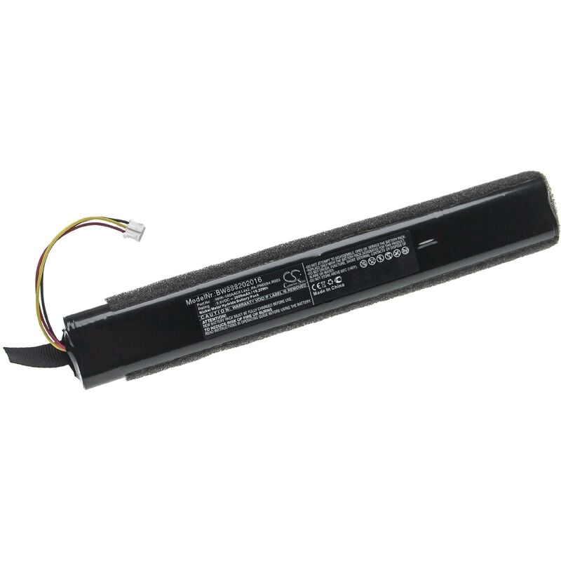 Batterie compatible avec Bang & Olufsen Beosound 3 radio (2000mAh, 9,6V, NiMH) - Vhbw