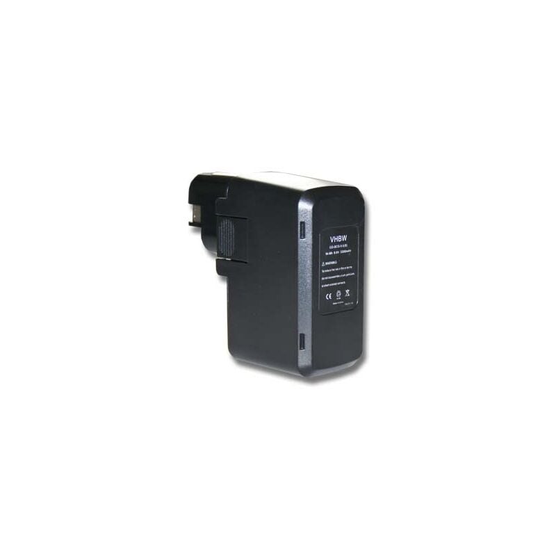 Batterie compatible avec Bosch gdr 90, gli 9.6V, gsb 9.6VES, gsb 9.6VES-2, gsr 9.6-1 outil électrique (3300mAh NiMH 9,6 v) - Vhbw
