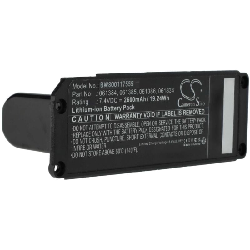Vhbw - Batterie compatible avec Bose SoundLink 413295, Mini one, Mini haut-parleurs, enceintes portatives (2600mAh, 7,4V, Li-ion)