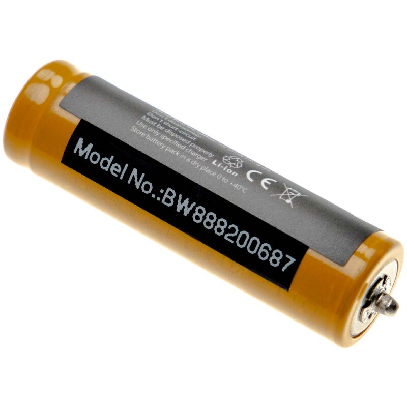 Batterie compatible avec Braun 50-B1000s, 50-M1000s, 50-W1000s, 50-M1200s Easy Clean rasoir tondeuse électrique (680mAh, 3,7V, Li-ion) - Vhbw