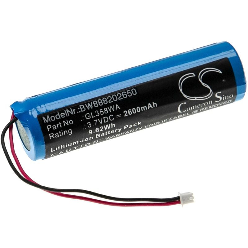 Vhbw - Batterie compatible avec dji Phantom 3 Standard Remote Controller télécommande manette de drone (2600mAh, 3,7V, Li-ion)