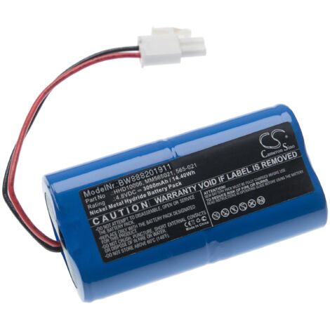 vhbw Batterie compatible avec DynaTrap H-SC3000X4 pièges à moustiques, lampe anti-insecte (3000mAh, 4,8V, NiMH)