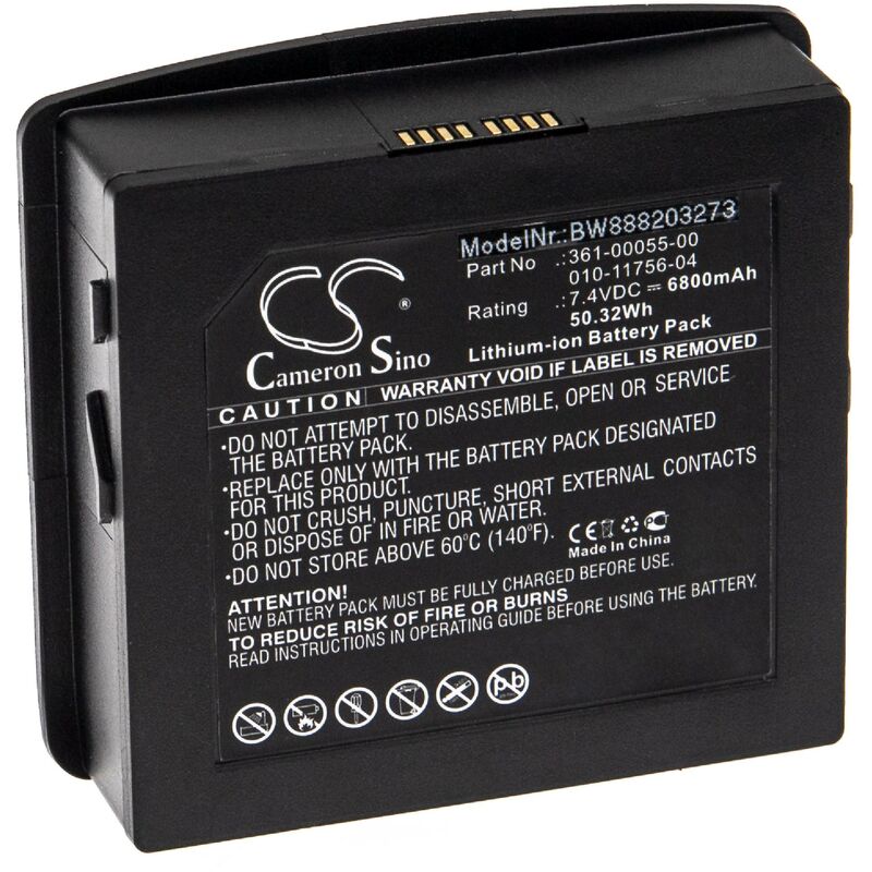Batterie compatible avec Garmin Aera 795, 796 appareil gps de navigation (6800mAh, 7,4V, Li-ion) - Vhbw