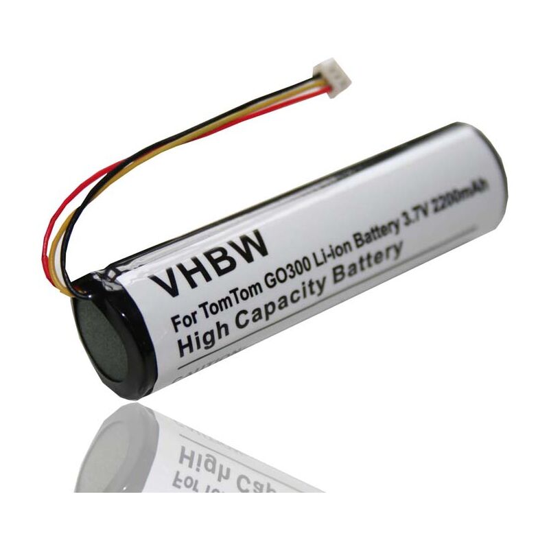 Batterie compatible avec Garmin StreetPilot i3, i5 système de navigation gps (2200mAh, 3,7V, Li-ion) - Vhbw