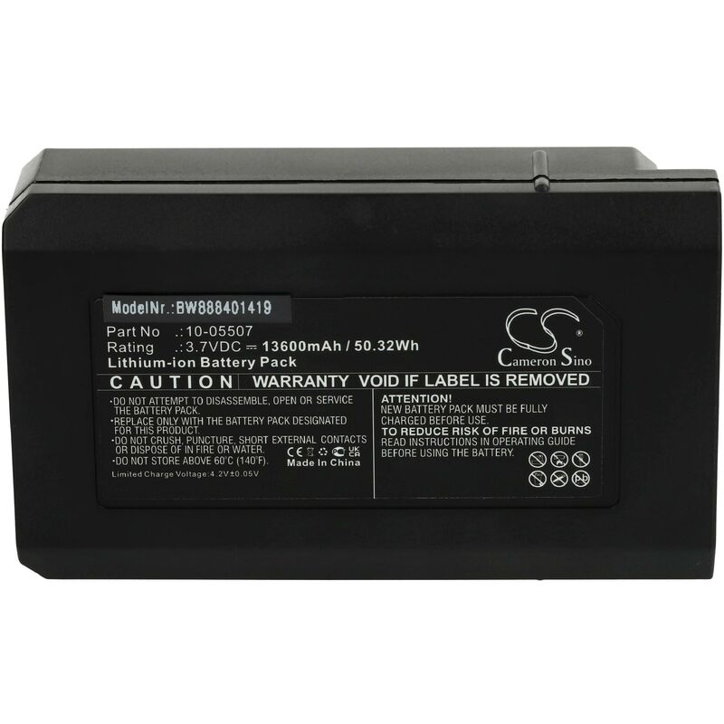 Batterie compatible avec Geo-Fennel fl 500, fl 550 dispositif de mesure laser, outil de mesure (13600mAh, 3,7V, Li-ion) - Vhbw