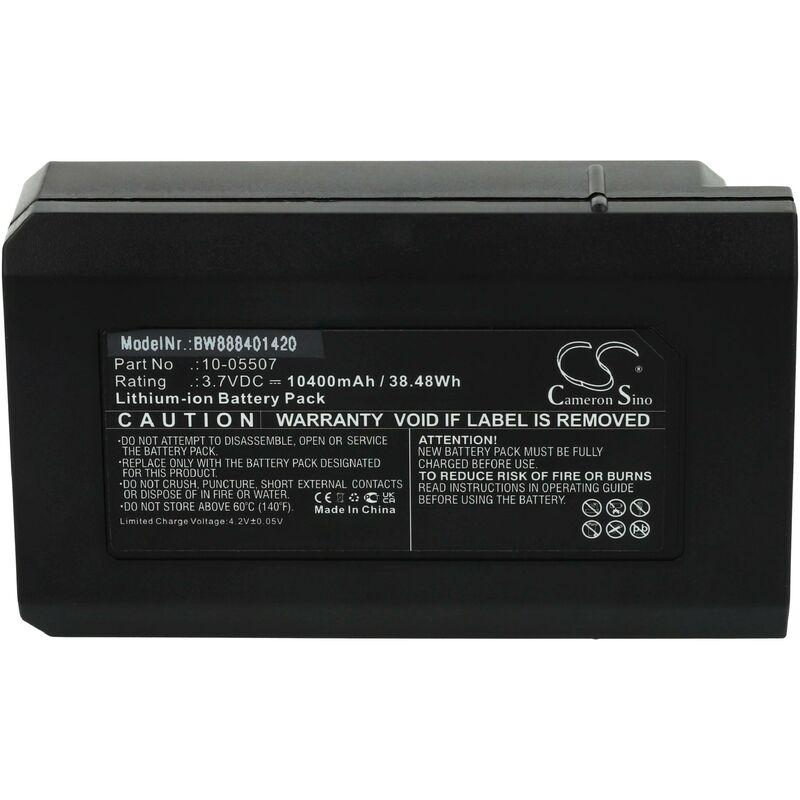 Batterie compatible avec Geo-Fennel flg 500 dispositif de mesure laser, outil de mesure (10400mAh, 3,7V, Li-ion) - Vhbw