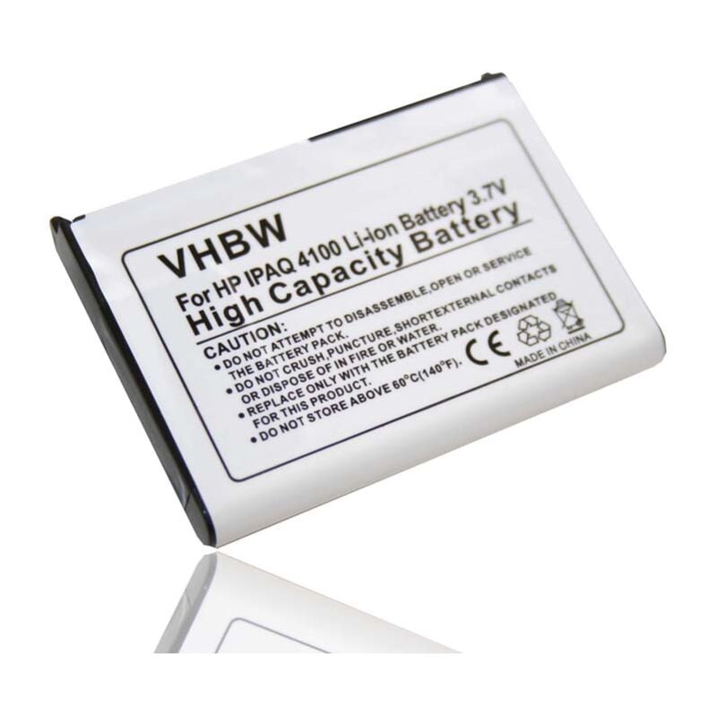 vhbw Batterie compatible avec HP IPAQ H4150, H4155, PE2028A, PE2028AS smartphone tablette Notepad PDA assistant personnel (1000mAh, 3,7V, Li-ion)