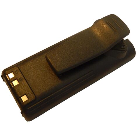 vhbw Batterie compatible avec Icom IC-A24, IC-F11, IC-F11BR, IC-A6, IC-A6E, IC-A24E radio talkie-walkie (2500mAh, 7,2V, NiMH) - avec clip de ceinture