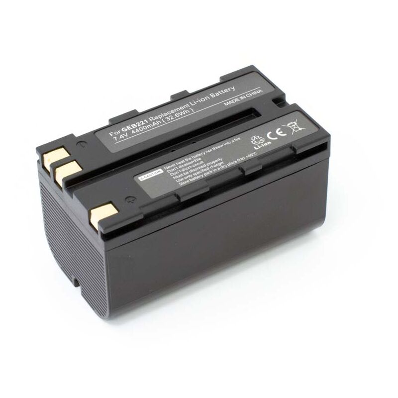 batterie compatible avec Leica Flexline TS02, TS06, TS09 appareil photo DSLR (4400mAh, 7,4V, Li-Ion) - Vhbw