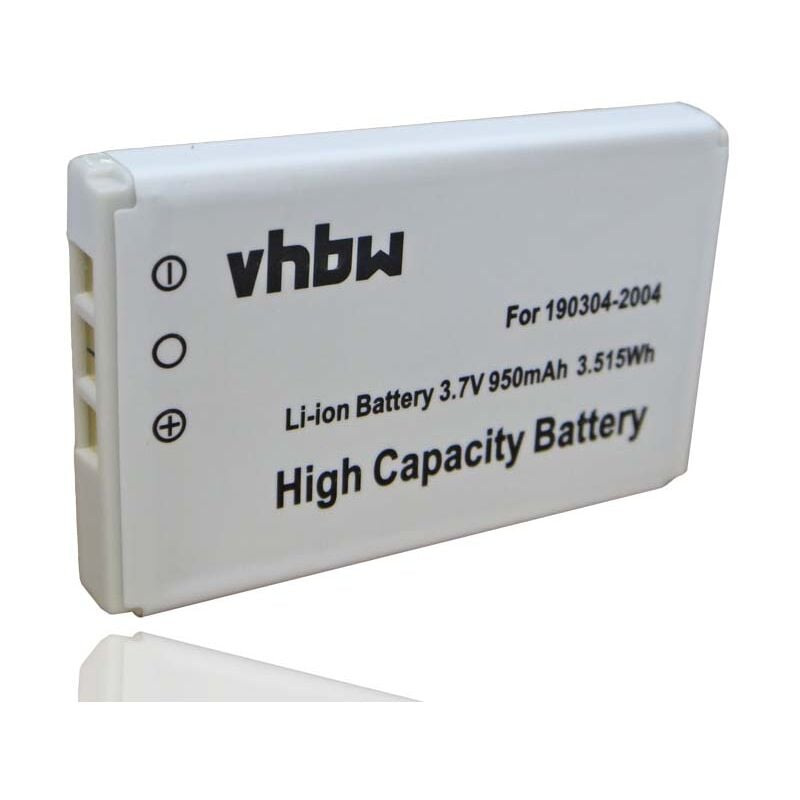Batterie compatible avec Logitech Harmony 720 Remote, 880 Remote, 885 Remote, 780 télécommande Remote Control (950mAh, 3,7V, Li-ion) - Vhbw