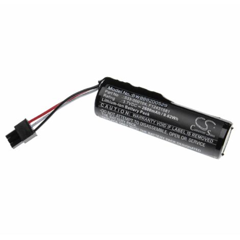 vhbw Batterie compatible avec Logitech UE MegaBoom 2, UE Ultimate, VR0004 haut-parleurs, enceintes portatives (2600mAh, 3,7V, Li-ion)