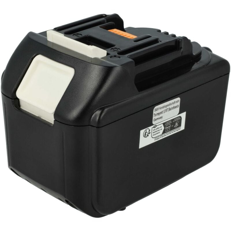 Vhbw - Batterie compatible avec Makita DUP361Z, DUM168ZX, DUM604, DUM604RFEX, DUM604Z, DUM168RFEX, DUP361 outil électrique (9000 mAh, Li-ion, 18 v)