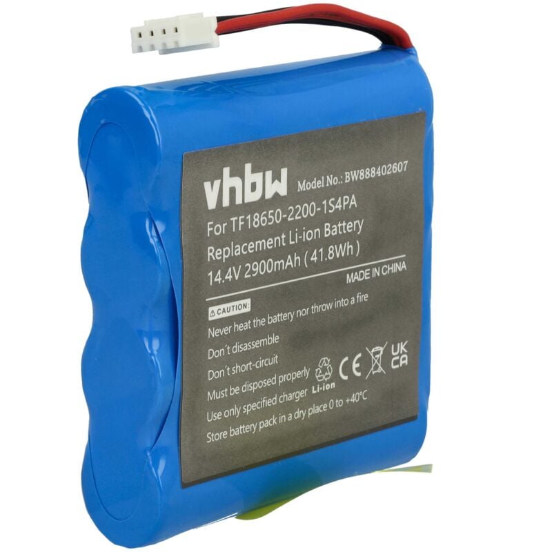 Vhbw - Batterie compatible avec Marshall Kilburn enceinte, haut-parleurs (2900mAh, 14,4V, Li-ion)