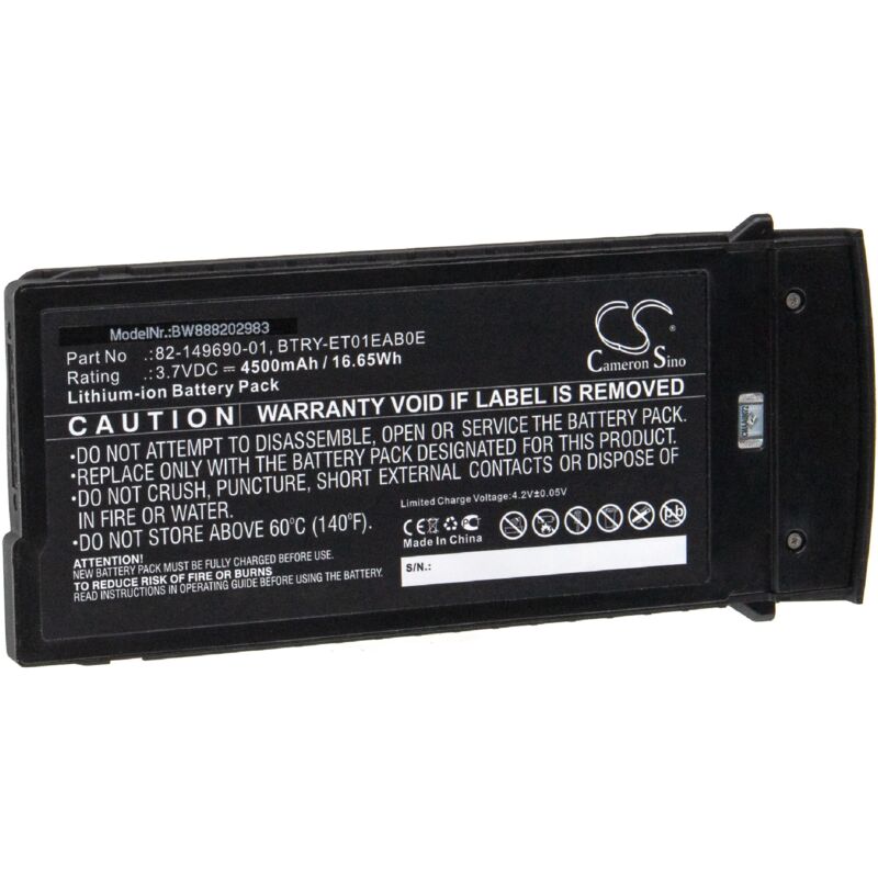 Vhbw - Batterie compatible avec Motorola ET1 tablette pad (4500mAh, 3,7V, Li-ion)
