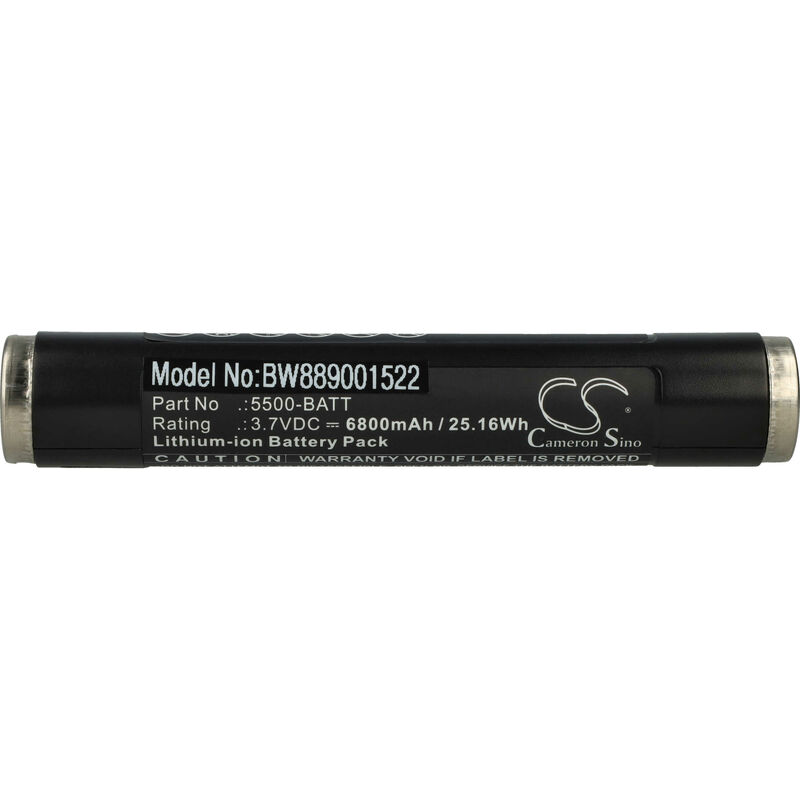vhbw Batterie compatible avec Nightstick XPR-5542GMX, XPR-5580, XPR-5581RX lampe de poche ou frontrale (6800mAh, 3,7V, Li-ion)