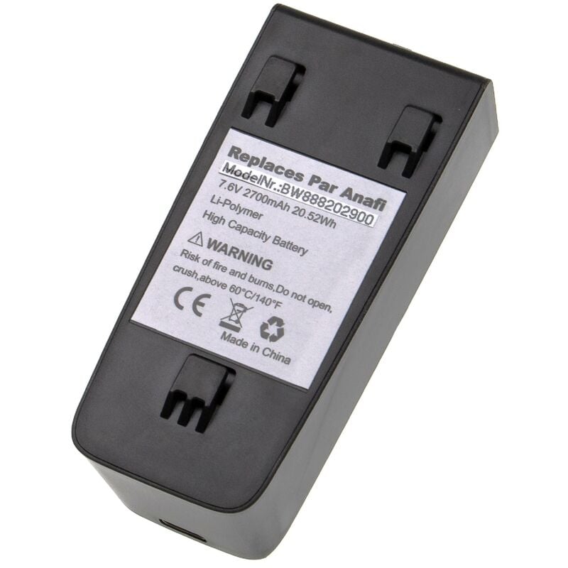 Vhbw - Batterie compatible avec Parrot Anafi drone (2700mAh, 7,6V, Li-polymère)