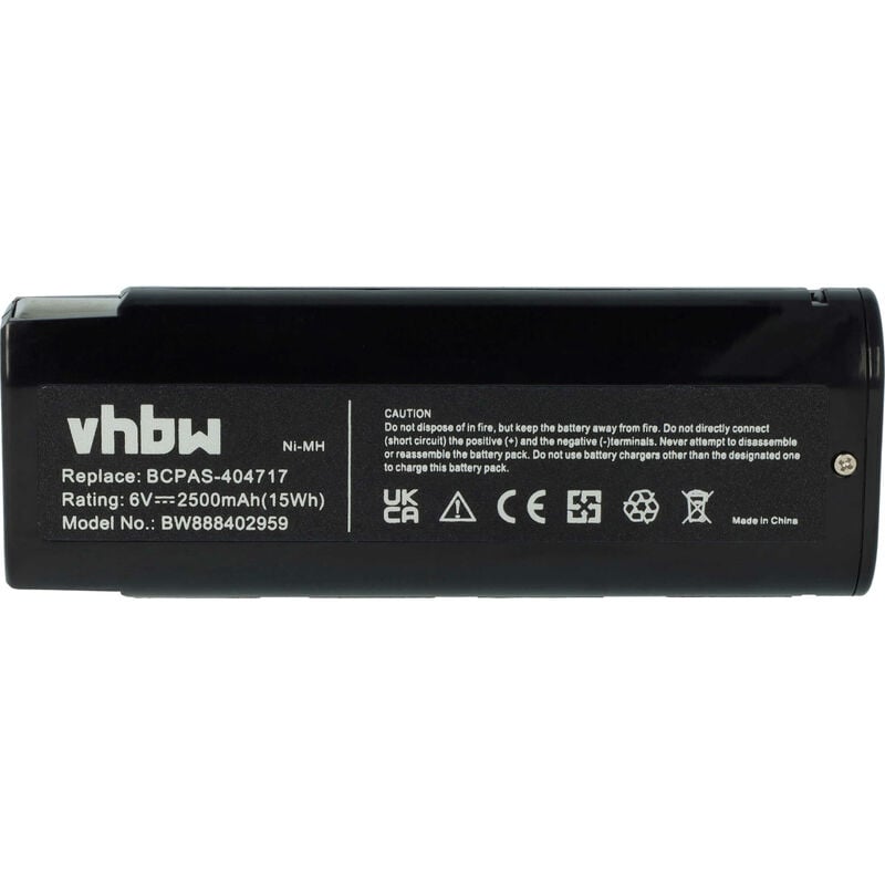 Vhbw - Batterie compatible avec Paslode Impulse IM200F18, IM250, IM250 Li, IM250A, IM300, IM325 outil électrique, cloueur pneumatique (2500 mAh,