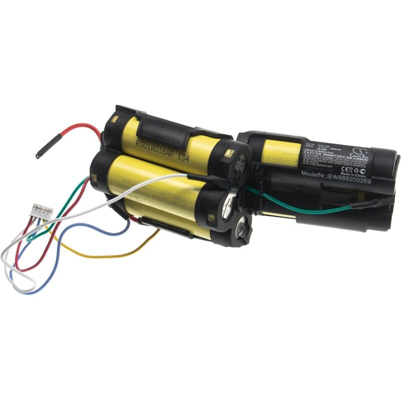 Vhbw - Batterie compatible avec Philips FC6168, FC6169, FC6171, FC6404, FC6405, FC6763 aspirateur, robot électroménager (2500mAh, 18,5V, Li-ion)