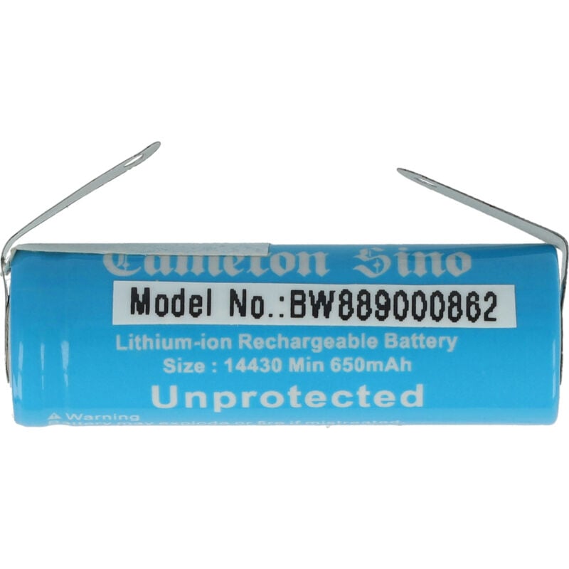 Batterie compatible avec Philips VisaPure Advanced SC5320, SC5340, SC5360 brosse nettoyante visage (3,7V, Li-ion) - Vhbw