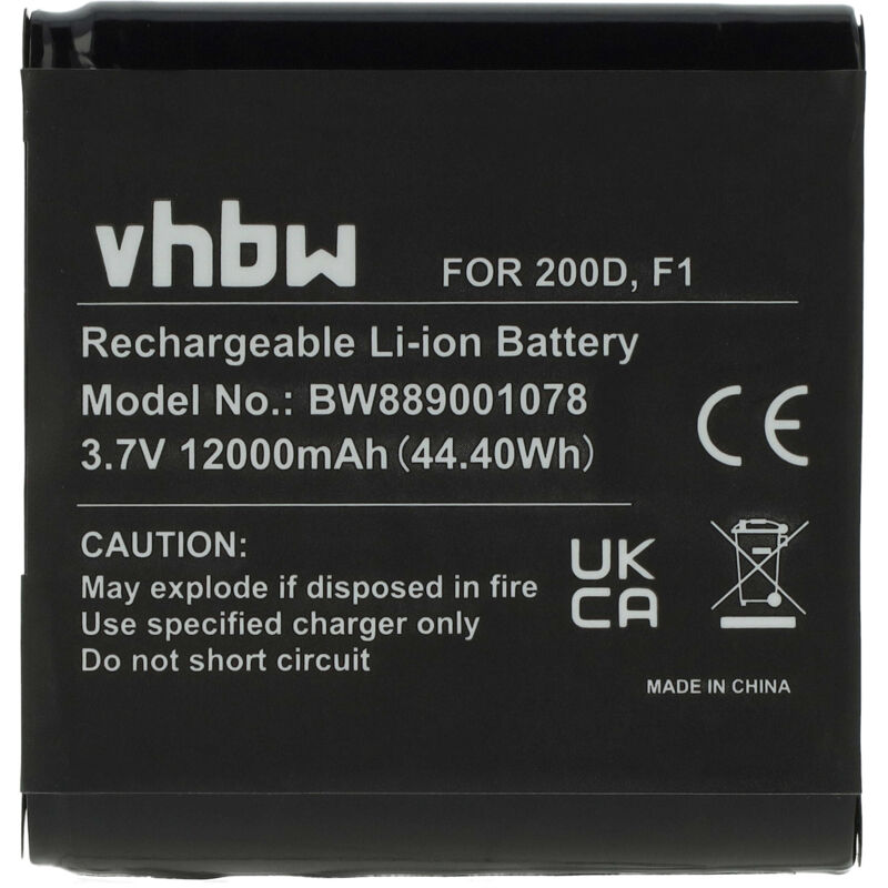 Vhbw - Batterie compatible avec Pure Avalon N5 radio (12000mAh, 3,7V, Li-ion)