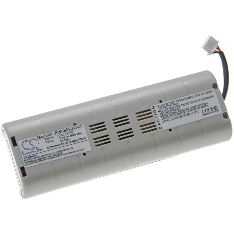 vhbw Batterie compatible avec Pure Evoke 3, 2XT radio (4500mAh, 7,4V, Li-polymère)