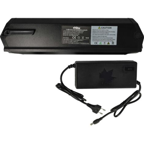 vhbw Batterie compatible avec QuietKat Ripper (2019/2020), Rover (2019) vélo électrique, E-bike (10400mAh, 48V, Li-ion) + chargeur
