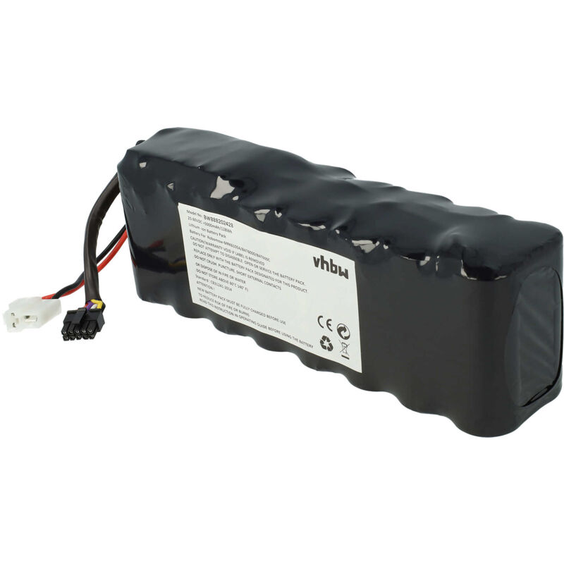 Batterie compatible avec Robomow Tuscania MS1000, MS1500, MS1800, MS2500, TS1000, TS1800 (5000mAh, 25,6V, LiFePO4) - Vhbw