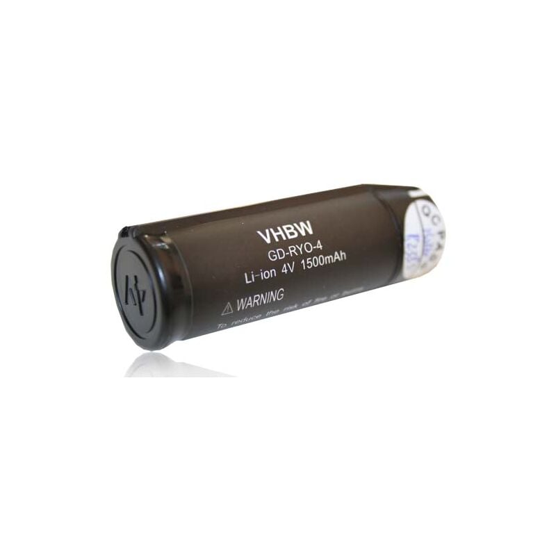 Vhbw - Batterie compatible avec Ryobi RP4300, RP4020, RP4310, RP4400, RP4410, RP4470, RP4520 outil électrique (1500 mAh, Li-ion, 4 v)