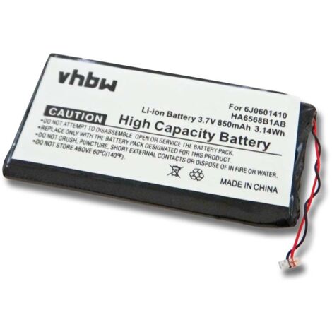 Batteria Compatibile Sony UWP-D26/D21/D27/D25/D22 - 1500mAh, 3.2V, Li-Ion, Con Presa USB-C, Per Radiomicrofoni