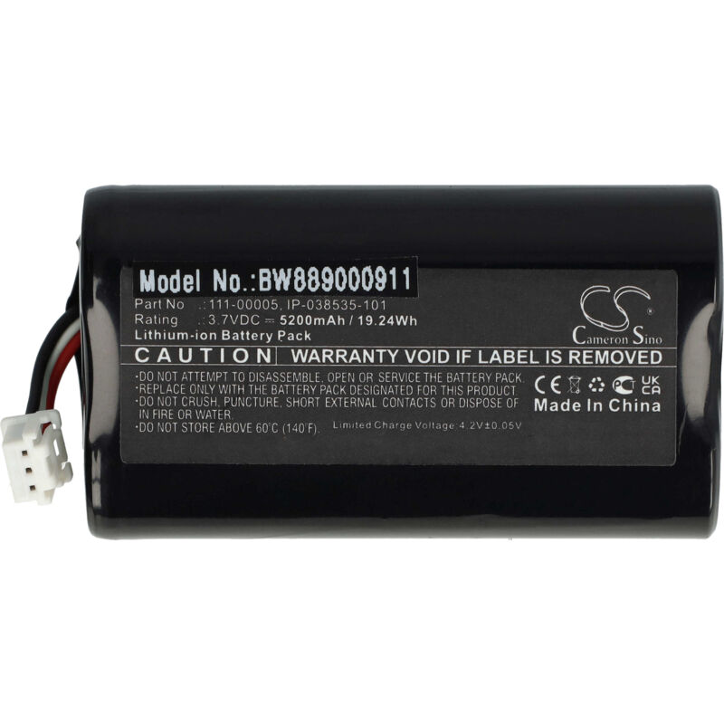 Batterie compatible avec Sonos Roam haut-parleurs, enceintes portatives (5200mAh, 3,7V, Li-ion) - Vhbw