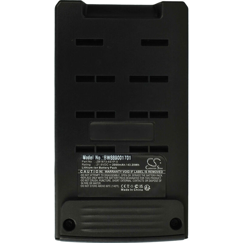 Batterie compatible avec Tineco pure one S12, S12 pro aspirateur (2000mAh, 21,6V, Li-ion) - Vhbw