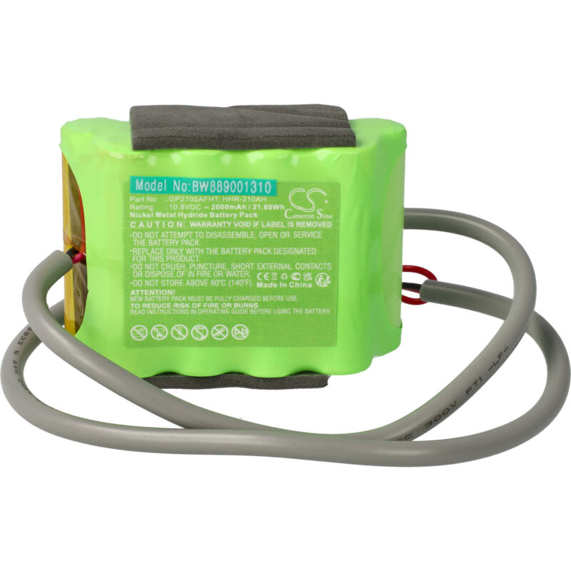 Vhbw - Batterie compatible avec Velux ksx 100K, integra Solar volet roulant de fenêtre et stores, fenêtres solaires (2000mAh, 10,8V, NiMH)