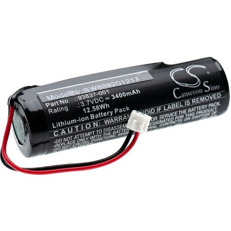 vhbw Batterie compatible avec Wahl 8504L rasoir tondeuse électrique (3400mAh, 3,7V, Li-ion)
