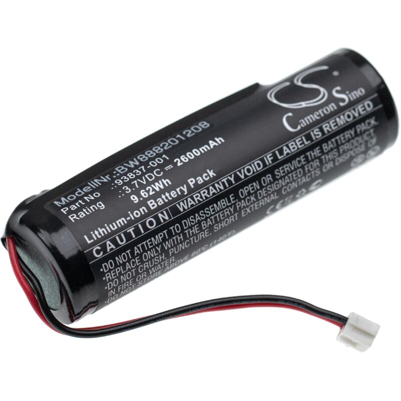 vhbw Batterie compatible avec Wahl Cordless Magic Clip, Designer, Senior Cordless rasoir tondeuse électrique (2600mAh, 3,7V, Li-ion)