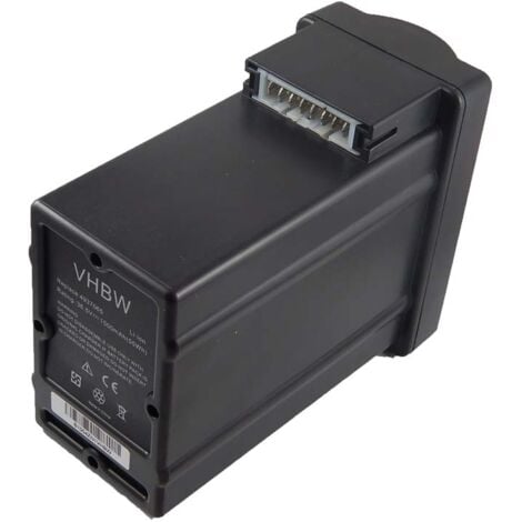 vhbw Batterie compatible avec Wolf Garten Li-Ion Power 37, Li-Ion Power 40 outil électrique (1500 mAh, Li-ion, 36 V) - Remplacement pour 4939090, Li-Ion Power-Pack 1