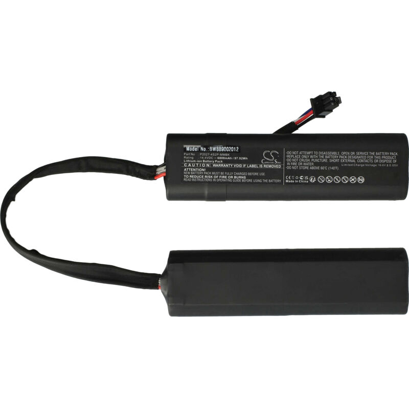 Batterie compatible avec Xiaomi Dreame W10, W10S robot électroménager (6800mAh, 14,4V, Li-ion) - Vhbw