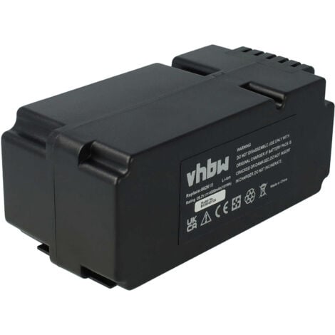 vhbw Batterie compatible avec Yard Force SA500ECO, SA600H, SA800PRO, SA900, SC600ECO robot tondeuse (4000mAh, 25,2V, Li-ion)