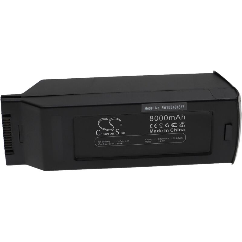 vhbw Batterie compatible avec Yuneec Typhoon H3 drone (8000mAh, 15,2V, Li-polymère)