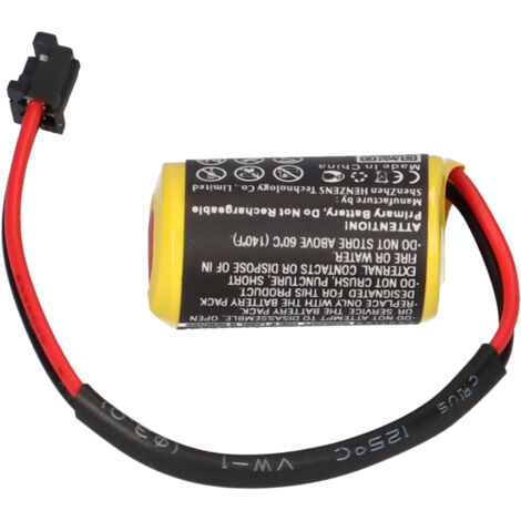 vhbw Batterie kompatibel mit Omron SGDH amplifier, SGDH ServoRack Steuereinheit (1.000mAh, 3,6V, Li-Ion)