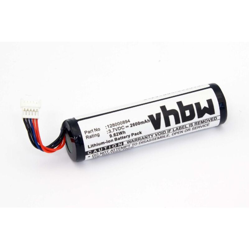 Vhbw - Batterie Lecteur code barres Li-Ion 2600mAh (3.7V) compatible avec Datalogic Gryphon GBT4130 Remplacement pour 128000894, RBP-GM40