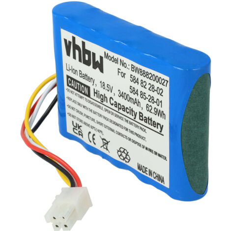 Vhbw – Batterie Li-Ion 3400mAh 18.5V pour tondeuse robot Husqvarna Automower 310/315 – Technologie sans effet mémoire – Performance optimale