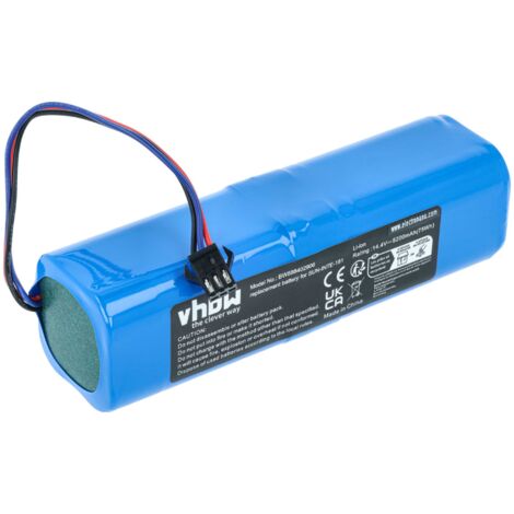 Vhbw Batería recargable reemplaza Ecovacs S01 LI 148 2600, S09 LI 148 3200 para aspiradora