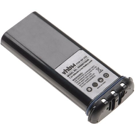 vhbw Batterie Li-Ion 950mAh (7.4V) pour radio, talkie-walkie comme Icom BP-252
