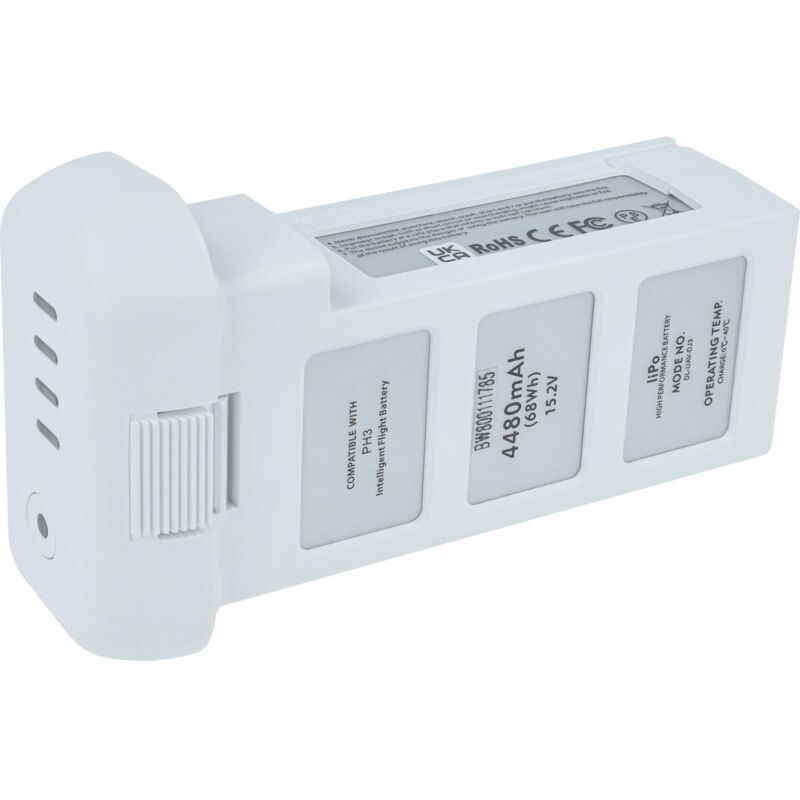 Vhbw - Batterie compatible avec dji Phantom 3, 3 Professional, 3 Advanced drone (4500mAh, 15,2V, Li-polymère)