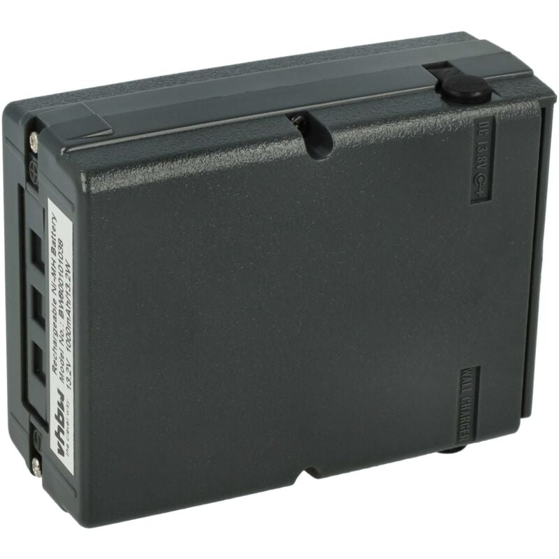 Batterie NiMH 1000mAh (13.2V) pour radio, talkie-walkie iCOM IC-4GAT, IC-A2, IC-A20, IC-A21, IC-H12, IC-H16, IC-H2, IC-H6 comme CM-7, BP-7, CM-7G