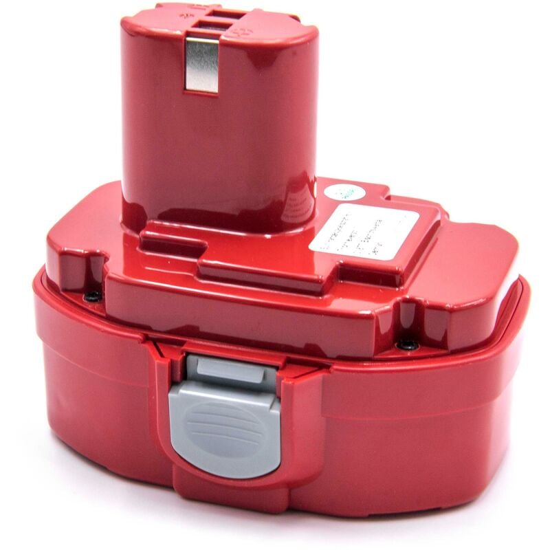 vhbw Batterie compatible avec Makita 8390DWAE, 6936FDWDE, 8443DWAE, 8443D, 6390DWAE, 6349DWFE, 6936FD outil électrique (2000 mAh, NiMH, 18 V)