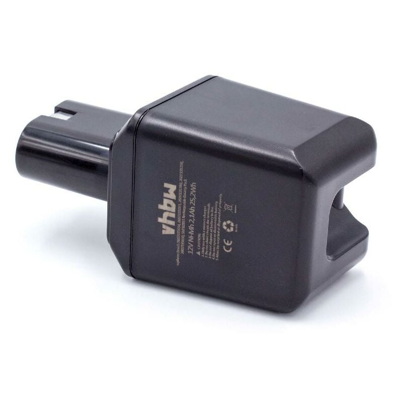 Vhbw - Batterie NiMH 2100mAh (12V) outils Bosch GBM-Serie 1. Génération avec batterie tubercule 12Volt comme 2 607 335 180, 2 607 335 021, 2 607 355
