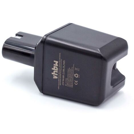 vhbw Batterie NiMH 2100mAh (12V) outils Bosch GSR-Serie 1. Génération avec batterie tubercule 12Volt comme 2 607 335 180, 2 607 335 021, 2 607 355 014