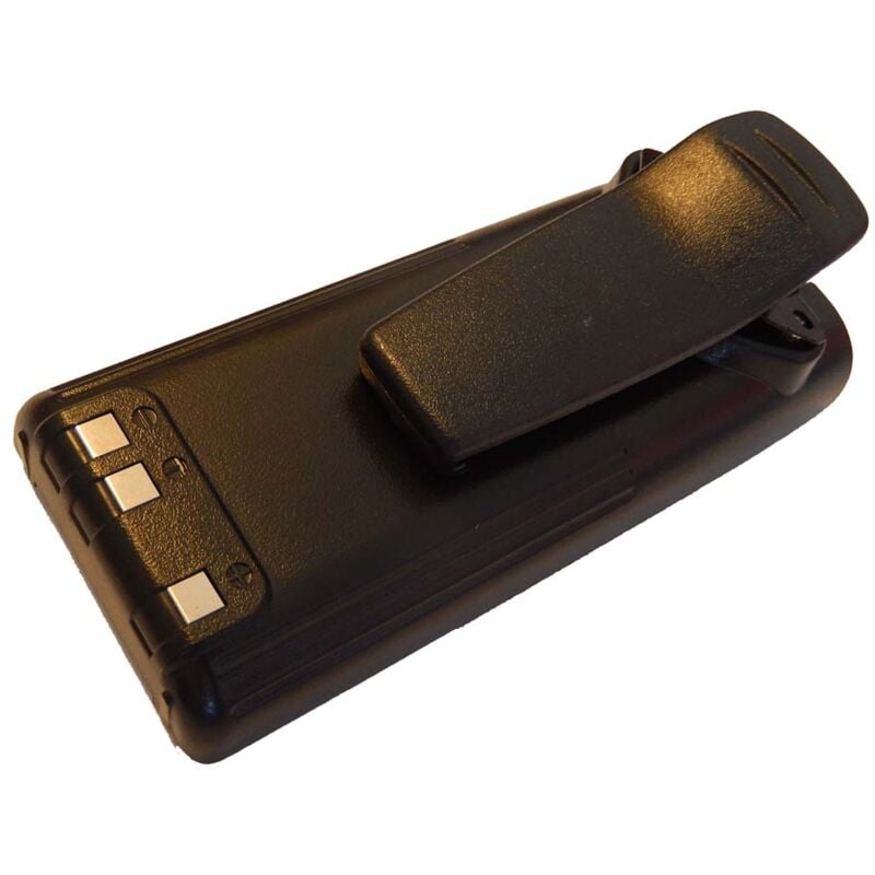 vhbw 1x Batterie compatible avec Icom IC-V81, IC-V82 radio talkie-walkie (2300mAh, 7,2V, NiMH) - avec clip de ceinture