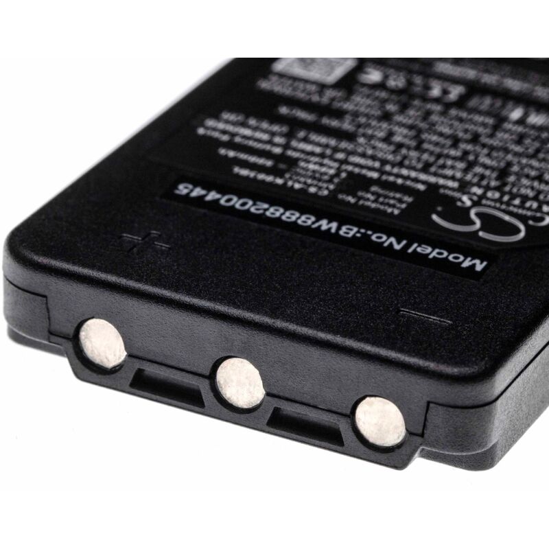 Vhbw - Batterie remplacement pour Autec LPM01, LPM01LI, MHM03, R0BATT00E10A0 pour opérateur télécommande industrielle (500mAh, 3,6V, NiMH)